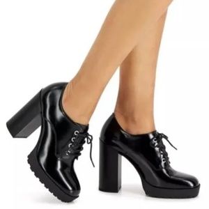 Wild Pair Black Platform Shoes